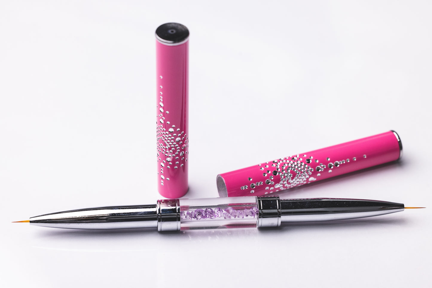 Pink Double Liner Detail Brush